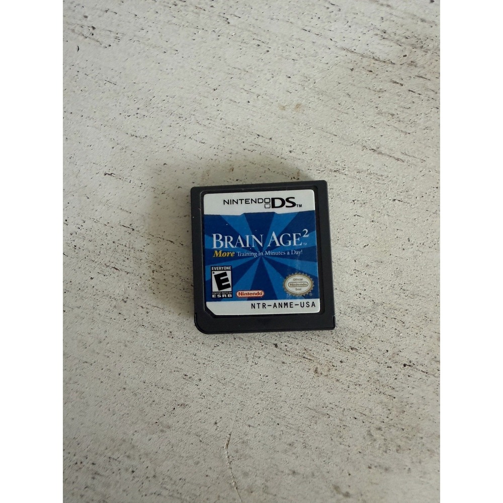Brain Age 2 Nintendo DS Game